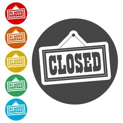 Closed Sign - Illustration 