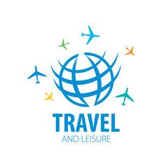 travel vector logo