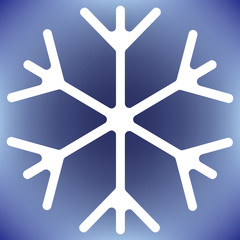 Christmas snow vector icon set.