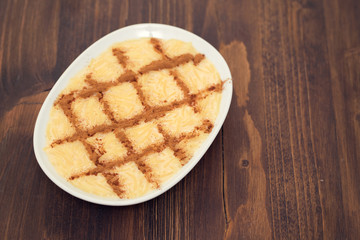 traditional portuguese Christmas dessert Aletria