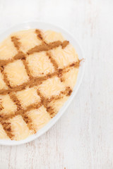traditional portuguese Christmas dessert Aletria