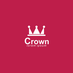 Crown Logo Vector Template Design
