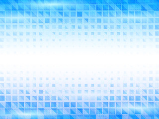 Naklejka premium Abstract background with blue squares. Gradient mosaic texture.