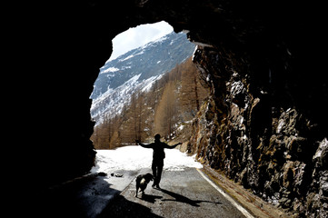 Escursione con il cane a Bionaz (Valle d'Aosta)