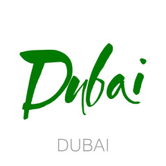 dubai lettering template