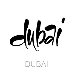 dubai lettering template