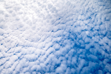 Clouds sky under the sun before tuning in to rain storm, Sky background