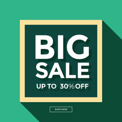 심플 세일 배너