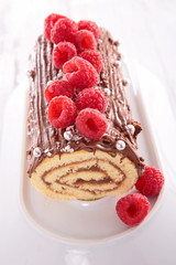 chocolate cake for christmas