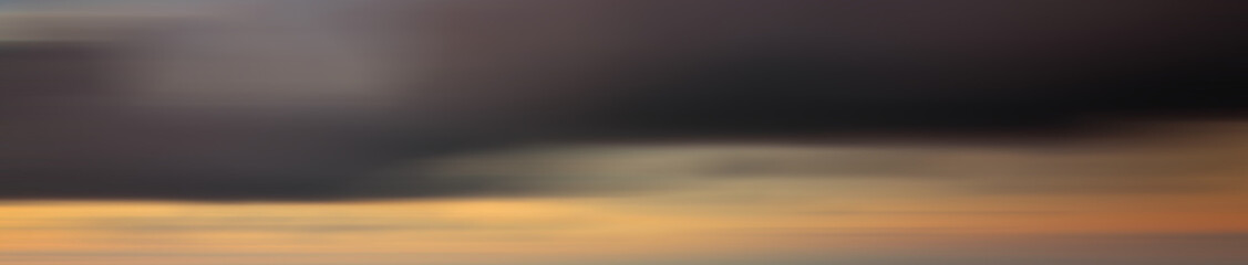 Colorful motion blur effect of sunset for background