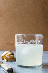 Organic Ginger Ale Soda (Tonic) in Glass Ready to Drink