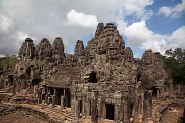 Fototapeta na wymiar Traces of the Khmer civilization 