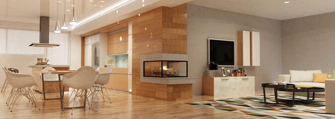 Modern house interior © Julia Vadi