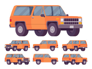 Orange offroad set