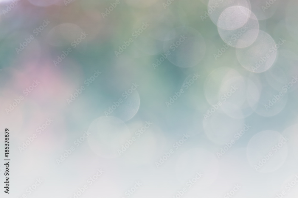 Sticker blurred lights background from nature leaf use simple ecology concept for graphic design