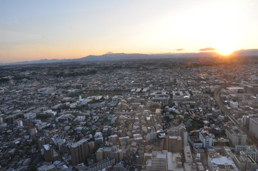 Obraz premium 夕焼け