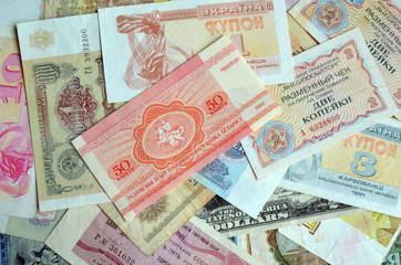 Money. Banknotes background
