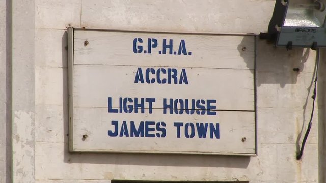 Ghana  Jame town Light house in Accra  June 2017
