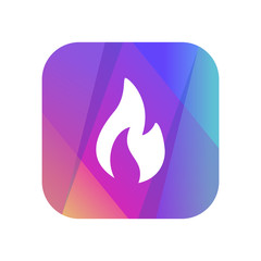 Multi-Color App Button