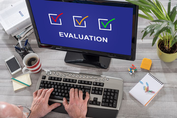 Evaluation concept on a computer