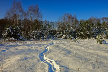 zima na Warmii © Janusz Lipiński