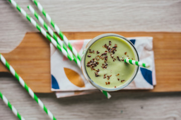 Fresh green smoothie