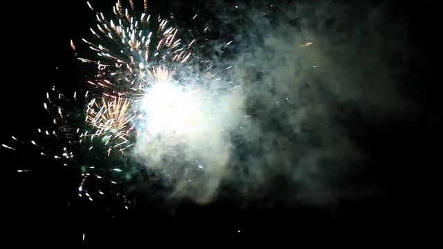 fireworks with sound