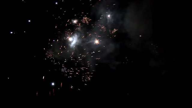 fireworks with sound