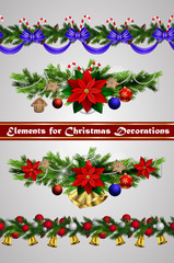 Vector Christmas Border