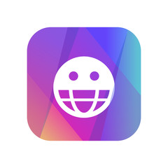 Multi-Color App Button