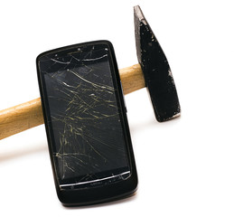 broken phone