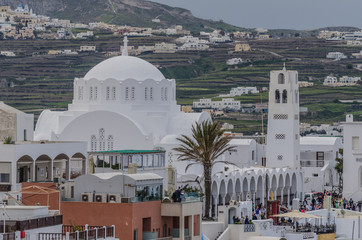kathedrale in santorin