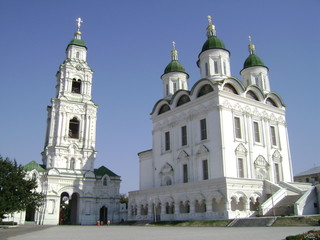 Obraz premium Cathedral in the Astrakhan Kremlin