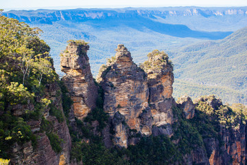 Fototapeta na wymiar blue mountain national park in Australia