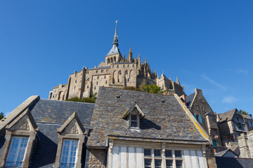 Fototapeta premium Abbaye du Mont Saint-Michel