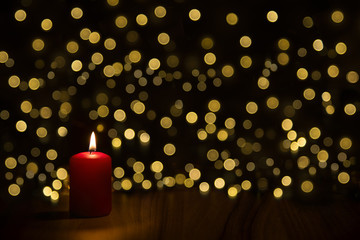Candle Bokeh