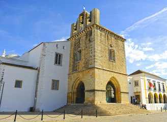 Catedral de Faro, Iglesia de Santa María, Algarve, Portugal