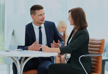 Two successful business people