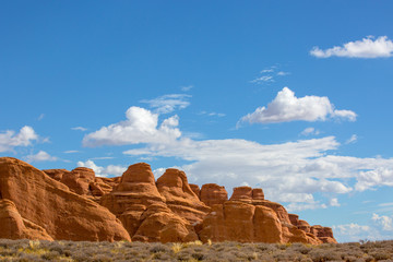 Fototapeta na wymiar Moab Rocks