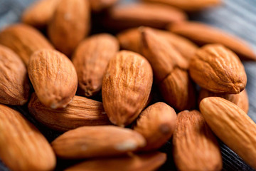 Shots of cream liqueur with coffee beans