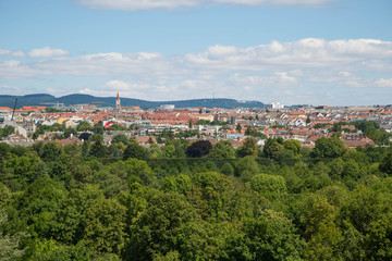 Fototapeta na wymiar Panorama von Wien