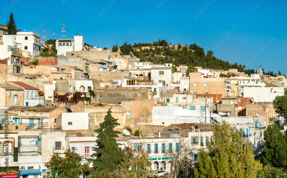 Canvas Prints skyline of el kef, a city in northwestern tunisia