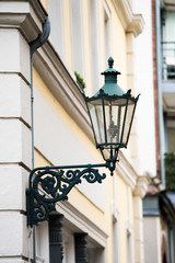 Fototapeta na wymiar old street light. Street lamps