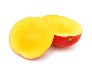 Mango fruit isolated on white background