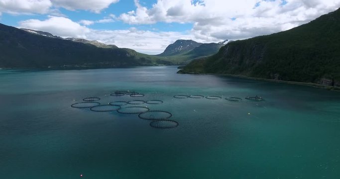 Fishfarm in Norway