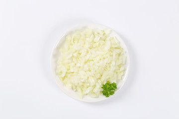 chopped raw onion