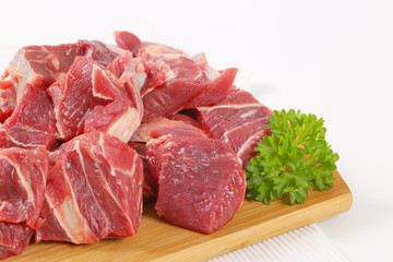 raw beef meat