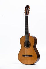 Fototapeta premium Classic quitar isolated on white 