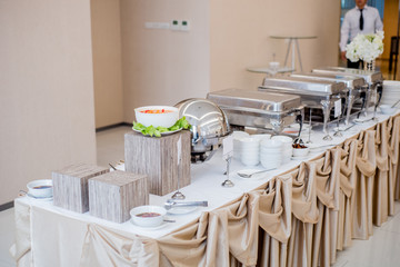 buffet, food bar, self service restaurant