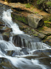 Beautiful Waterfall in Mount Rainer National Park
